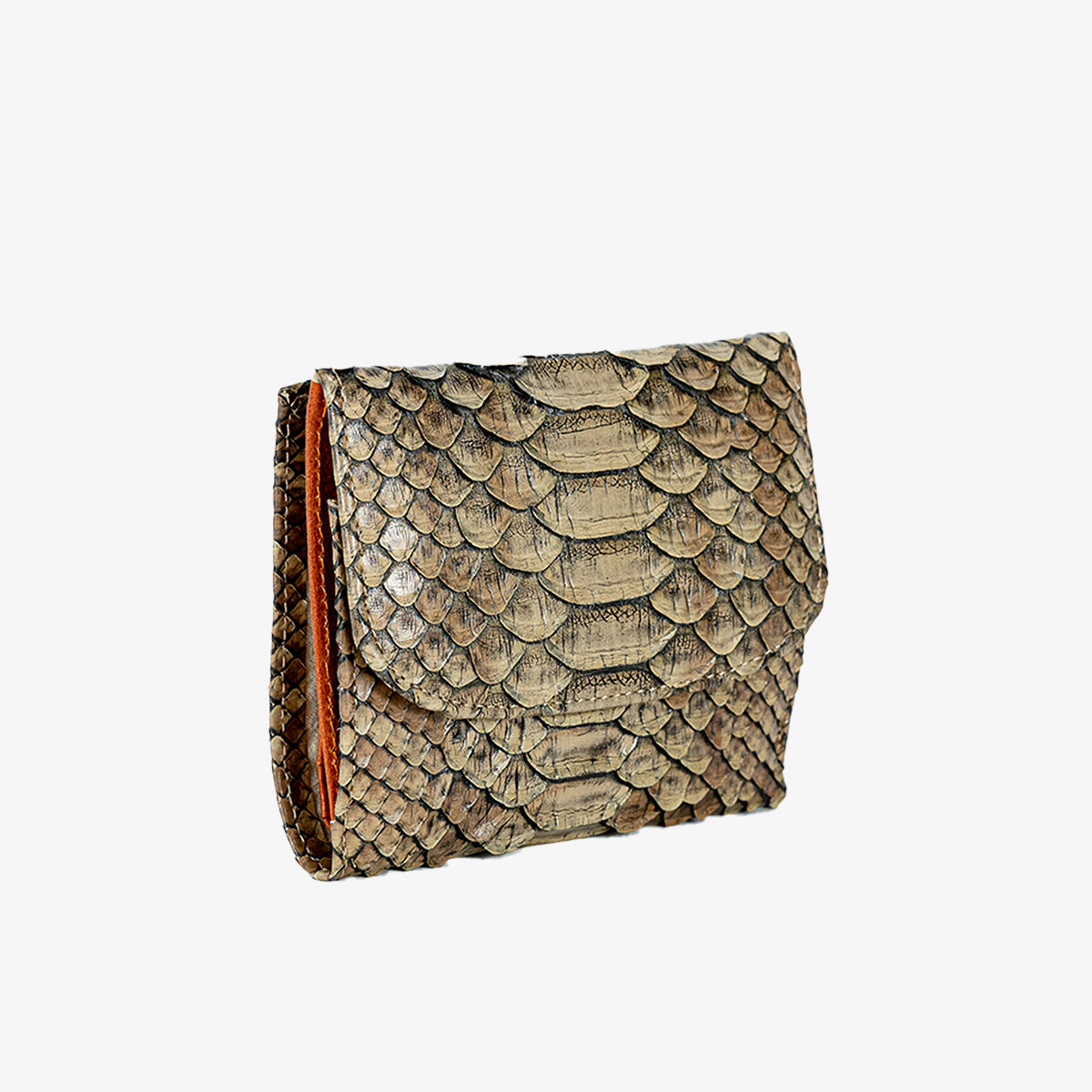 Antique python アンティークパイソン 二つ折り財布 – VIA DOAN