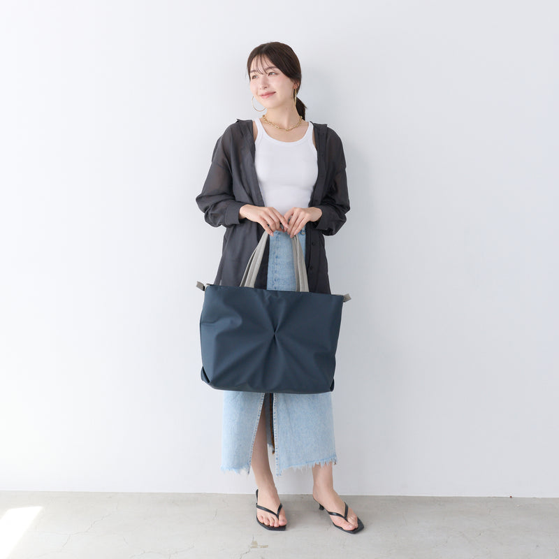 シンプル大人な横型A4トートバッグ　Pincer パンセ