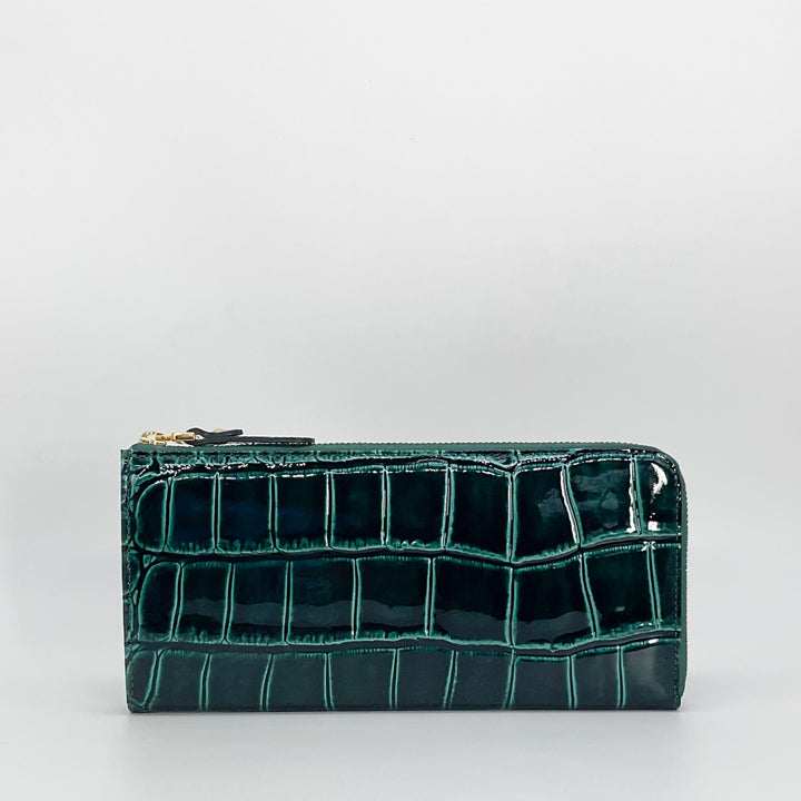 Lux croco ラックスクロコ L字ファスナー長財布 – VIA DOAN（ヴィア