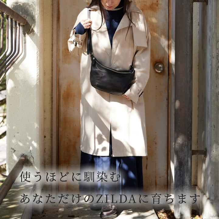 Zilda (ジルダ)上品でしなやかなソフトキップレザーのダブル