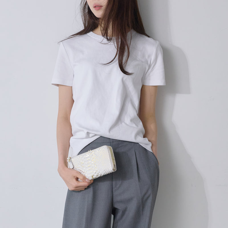 Doree ドーレ 口金付きL字ファスナー長財布