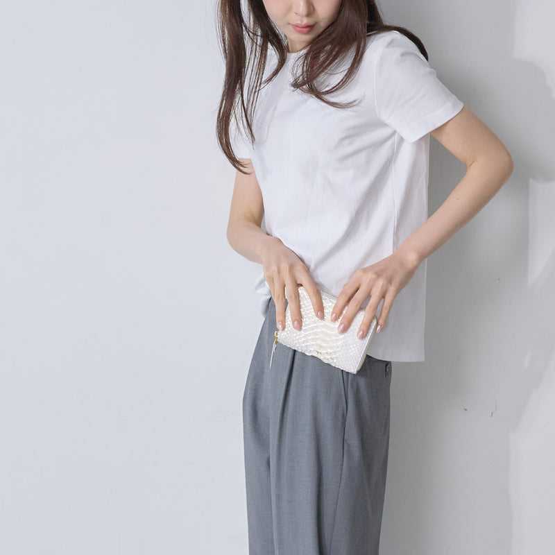 Doree ドーレ BOX小銭入れ付きラウンドファスナー短財布