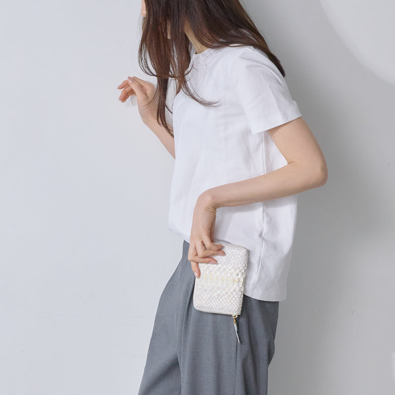 Doree ドーレ BOX小銭入れ付きラウンドファスナー短財布