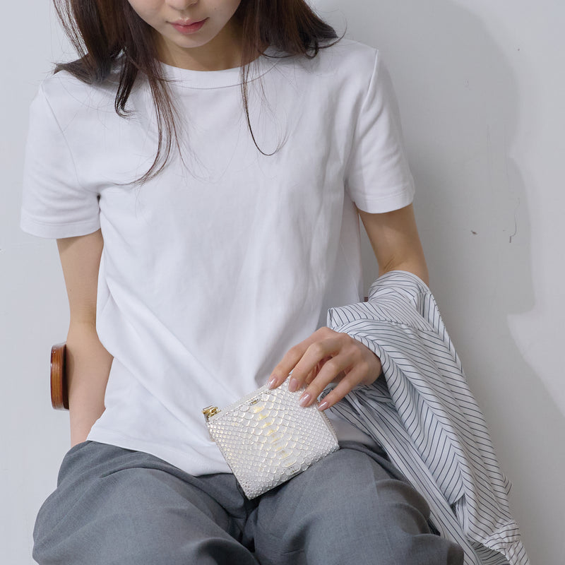 Doree ドーレ BOX小銭入れ付きL字ファスナー型短財布