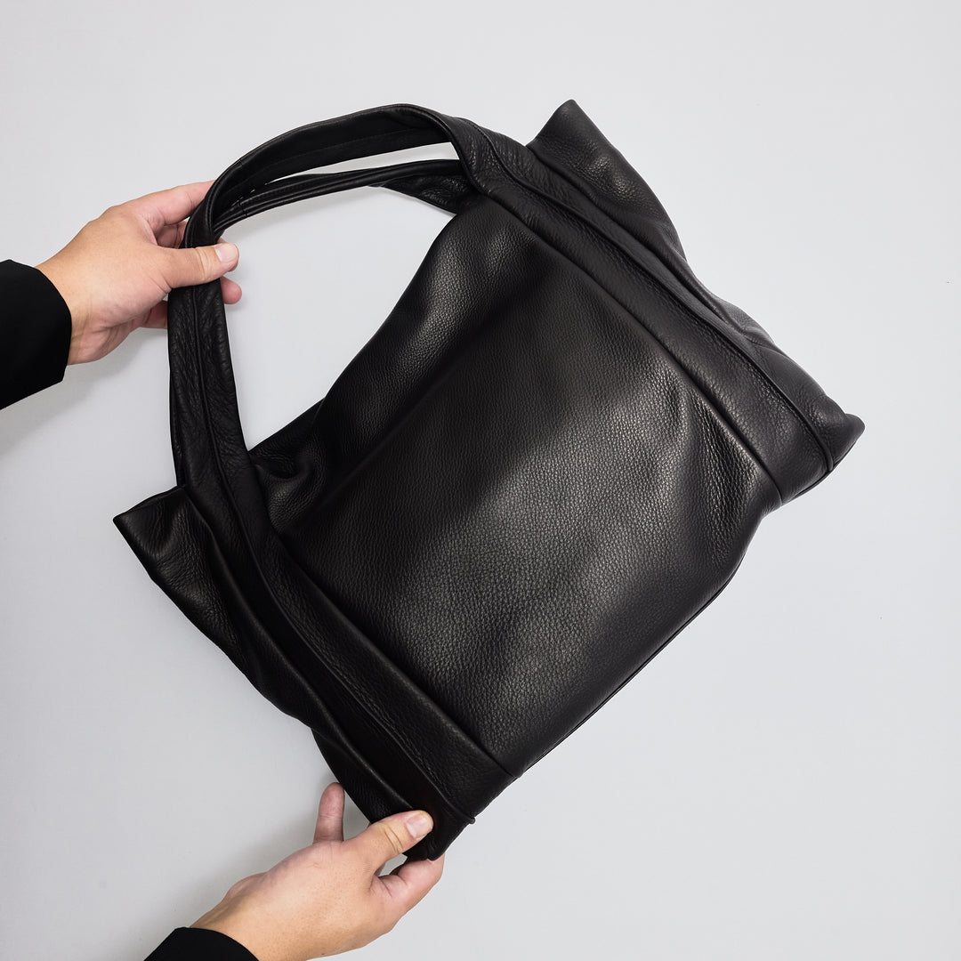 Zilda (ジルダ)上品でしなやかなソフトキップレザーのA4サイズトート