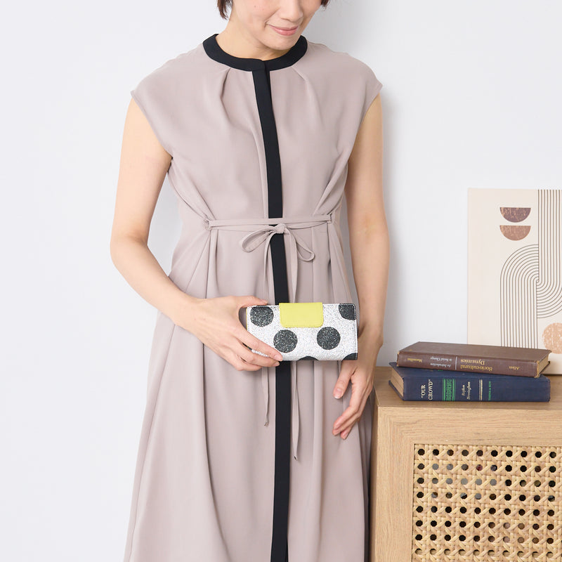 Roco ロコ 薄マチ二つ折り長財布