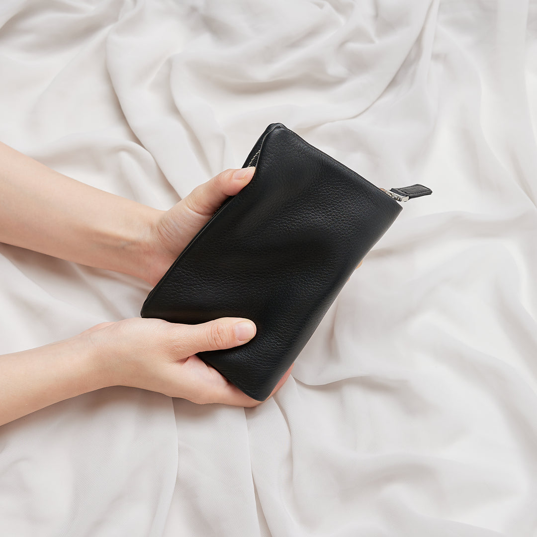 Zilda (ジルダ)上品でしなやかなソフトキップレザーのBox小銭入れ付き