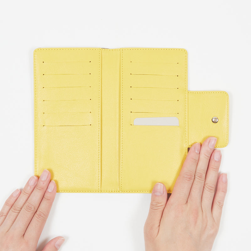 Roco ロコ 薄マチ二つ折り長財布