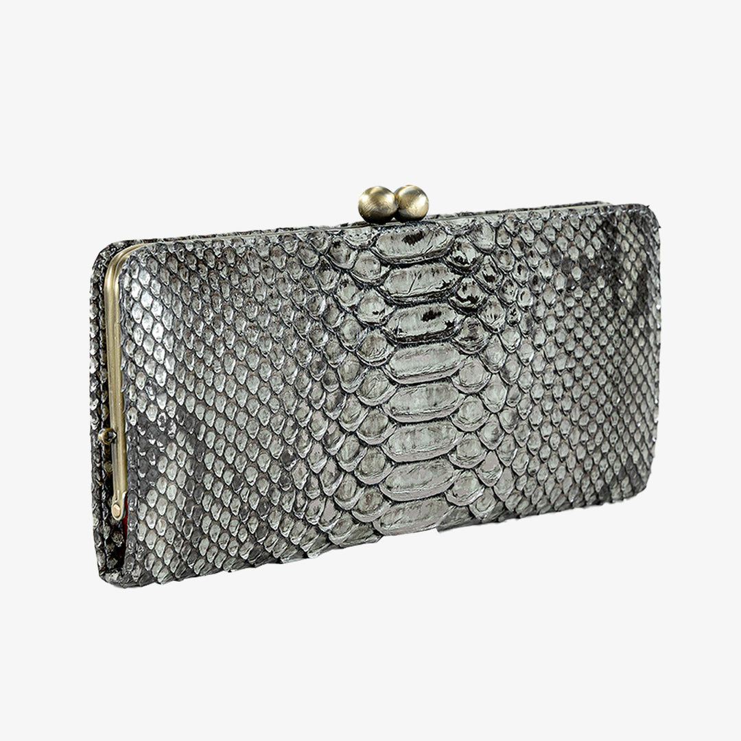Antique python アンティークパイソン 口金長財布 – VIA DOAN