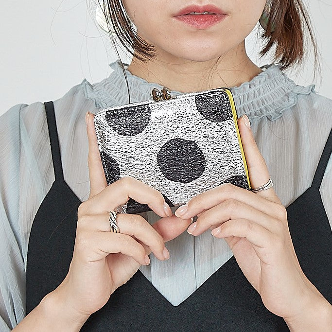 ピッグスキンがかわいい大人のがま口二つ折りミニ財布 ROCO ロコ – VIA